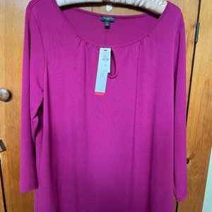 Talbots's jersey knit top